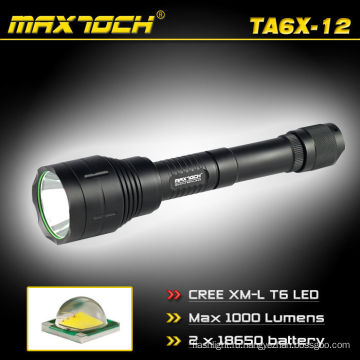 Maxtoch TA6X-12 кри T6 18650 1000LM кемпинг светодиодный фонарик